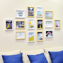 Nordic style 7 inch photo wall photo frame non-perforated back panel wall decoration combination hanging wall family photo album Living Room 5