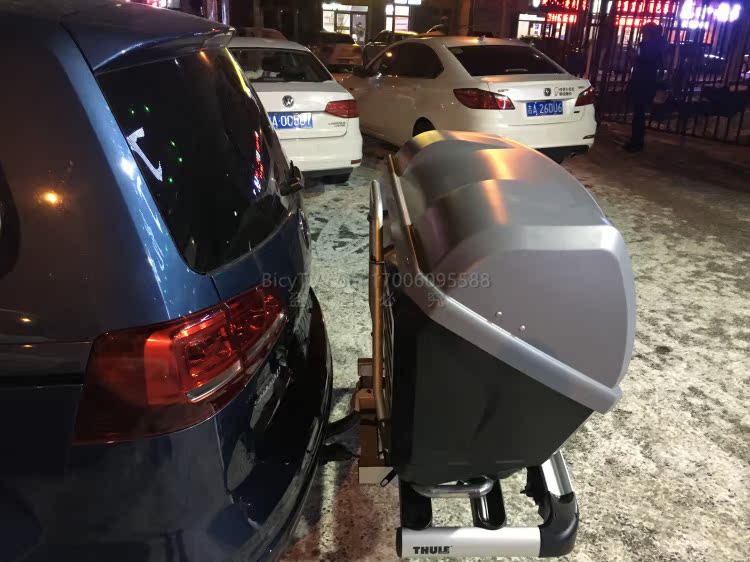 大众夏朗拖车钩尾箱 尾部行李箱 旅行箱汽车装备拖车架房车行李箱_7折