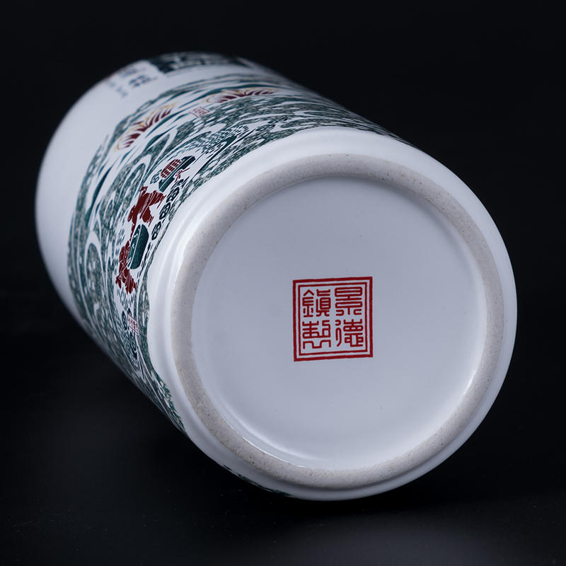 Jingdezhen ceramic bottle household seal hip jars custom 1 catty liquor rice wine glasses bag mail the gift