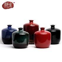 Yixing clay pottery ceramic wine bottle 5kg antique wine jar 2 5L