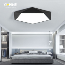 Ultra-thin led suction lamp modern minimalist bedroom lamp Living room Lamp book house Nordic black and white Iron art book house lighting