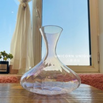 The decanter is to be resistant to not crashing into a good texture crystal glass artificially blow the little deer tavern