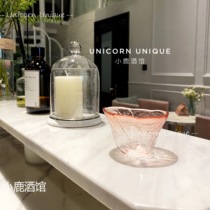 Full 69 (cherry blossom powder small cup ~) good handmade fruit wine day style wine glass