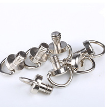 1 4 Tripod quick-mounting plate Stainless steel screws C-ring camera with handle Camera screws