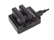 Applicable gopro camera accessories hero4 3 3 Motion camera battery charger Double-charge charger accessories