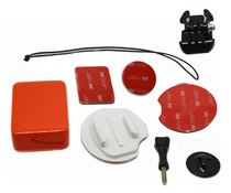 Applicable Gopro accessories hero5 4 small ants Camera applicable skateboard Play water surf suit 8 pieces