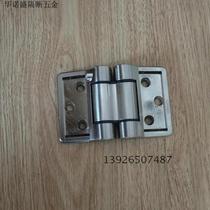 Hygienic interval hardware accessories thick zinc alloy spring hinge pair perforated screw with cover hinge connector