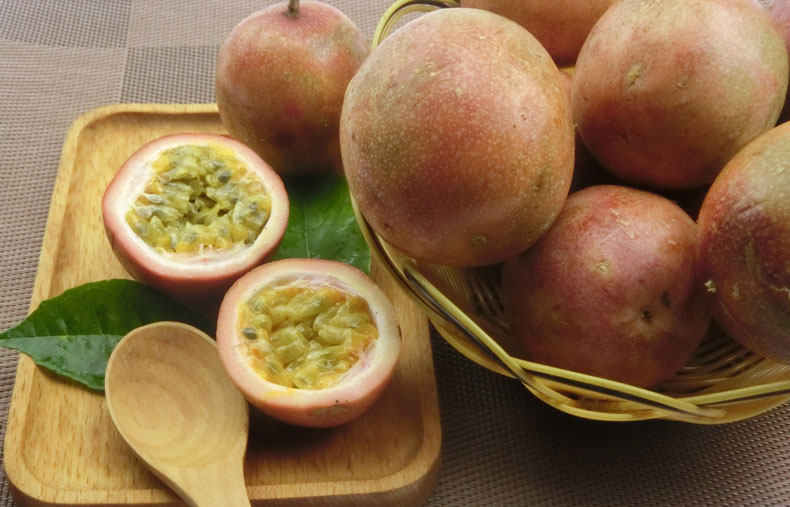 海南新鲜5斤装果园产百香果鸡蛋果美味酸_7折现价39元