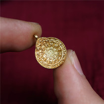 13 5mm brass does not fade Tibetan mini trumpet nine palace gossip brand pendant pendant protector body safety