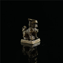 New Bronze Kirin Mini small number Kirin Kirin Kirin Pendulum Feature Pendant Seal