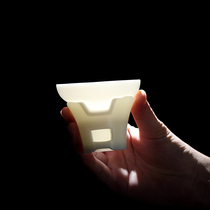 Quiet life sheep fat jade tea leak set ceramic tea filter household tea filter funnel