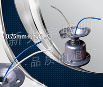 E27 with high temperature line ceiling lamp head E27 ceramic screw aluminum die casting lamp head E27 industrial and mining lampshade lamp head