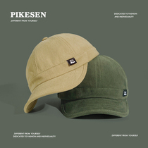 Baseball Cap Mens Short Eatery Ins Trend Casual Hat New 2021 Burst Big Head Circumference Solar System Soft Top Duck Tongue Cap