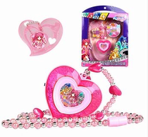 Genuine Bala Little Magic Fairy Dream Melody 581486 Meixue Heart Diamond Box Recording Variable Sound Necklace Toy