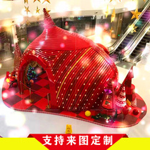 Plaza Mall Commercial Beauty Chen FRP Sculpture Customized Outdoor Large Decorative Props Sculpture Ornaments