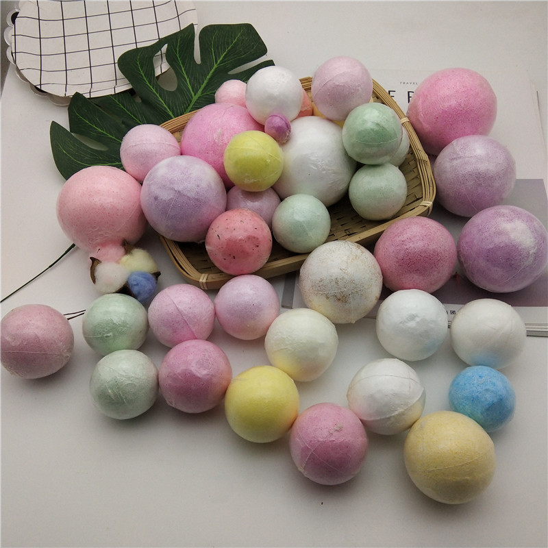 2斤装 沐浴球盐球精油气泡弹入香熏足浴泡澡球泡脚球无泡