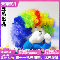 Crooked melon produced Xiaolan and his friends clown headgear doll accessories sand sculpture toys tricky spoof accessories
