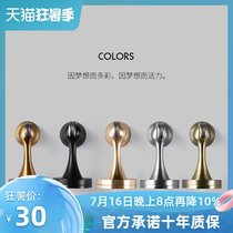 Door suction Strong magnetic suction Bedroom door rear anti-collision door top indoor floor suction door stopper Bathroom door to wall suction