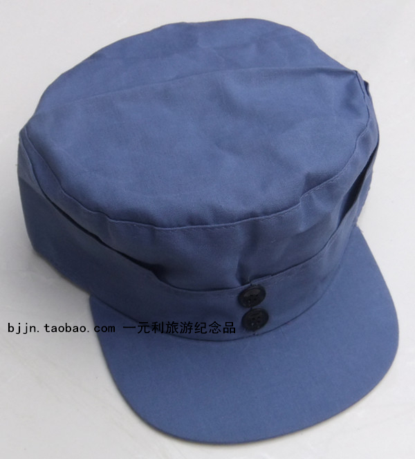 八角帽 新四军八路红军帽子 老式军帽 儿童成年人大小表演帽子