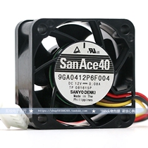 SANYO SANYO 9 GA0412P6F004 4020 4CM 12V 0 08A four wire PWM silent fan