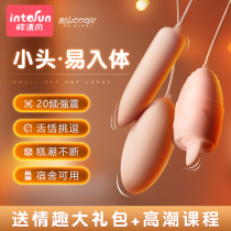 Massage rod lady portable female toy vibrates student dorm mute rod egg jump massage machine small masturbat