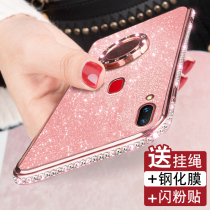 Red rice Note7 mobile phone case nt7pro purple female Redmi with drill n0te seven transparent soft noto7p protective cover