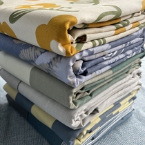 Thicken cotton old rough sheet single student dorm single double single - 100 pure cotton four season general sheet