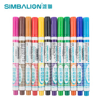 The male lion's 600-headed 1 0mm oily bizarre financial office marker pen children draw hook lines and hand-painted pen-sket pens for industrial factories with green red blue black marker