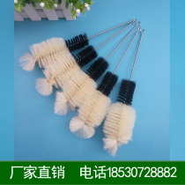 Round bottom bottomed bottle brush flat bottomed bottle brush triangular burning bottle brush Cup brush cupping hair cleaning brush custom