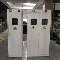 All steel cylinder cabinet Adjustable single door leak-proof single bottle double bottle three bottles with alarm High temperature pickling phosphating spraying
