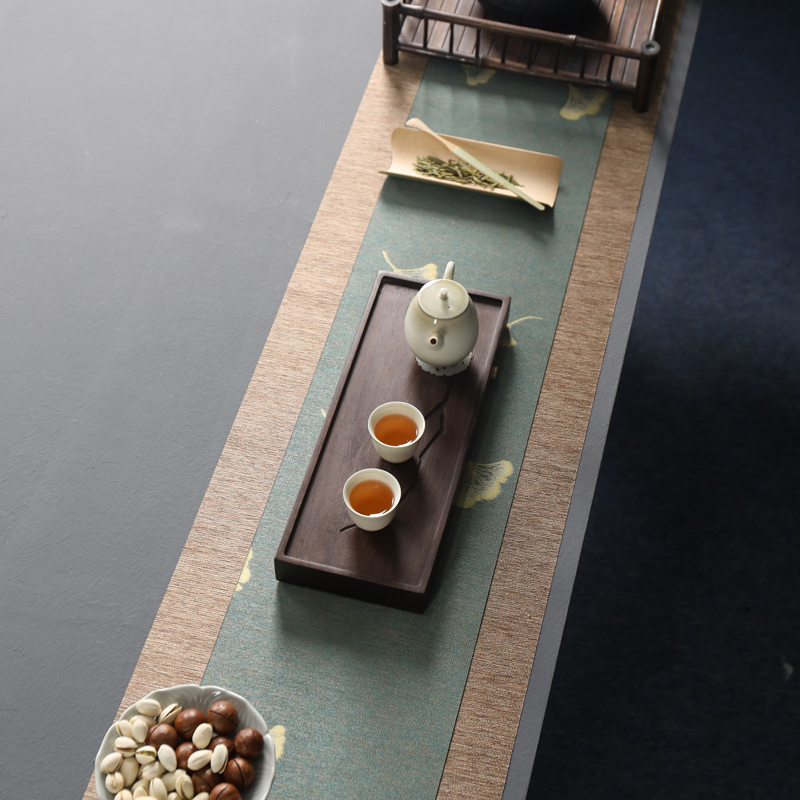 Old &, Japanese waterproof fiber mat table linen flag as cloth art tea zen tea tray MATS tea accessories