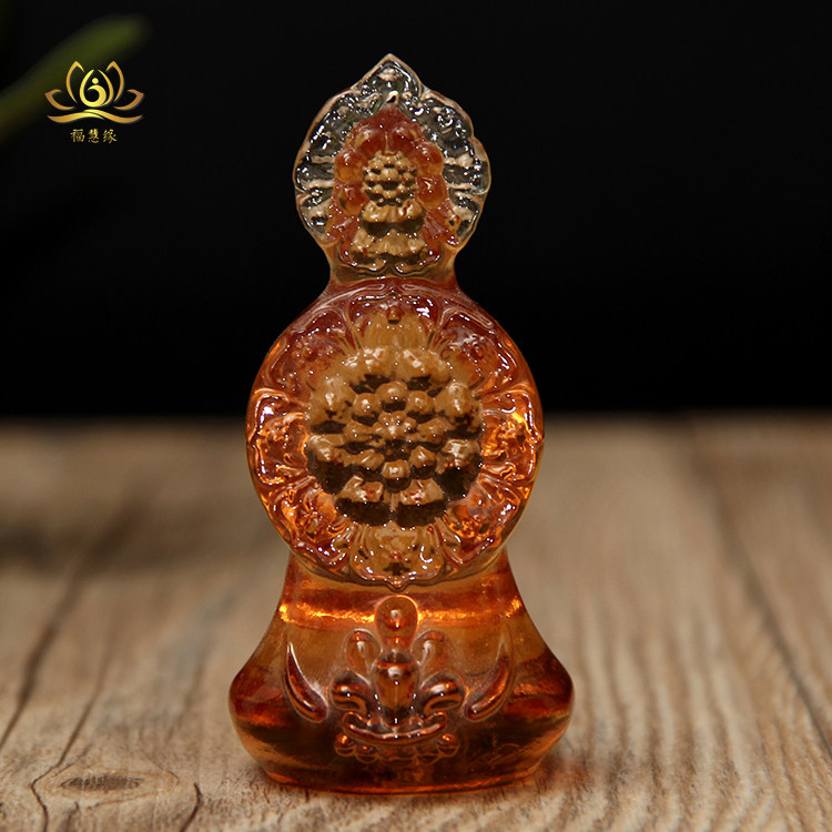 藏传佛教用品 藏传密宗法器花食子琉璃八供花子朵玛食子莲花摆件