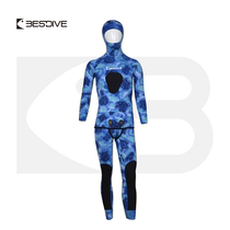 Bestdive diving Good free diving Fishing and hunting diving suit Wet suit Wear-resistant warm camouflage nylon high elastic Opencell