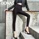 Baonas black leggings women's autumn and winter wear high waist abdomen tight skinny legs plus velvet super thick magic pants Baonas black leggings women's autumn and winter wear high waist abdomen tight skinny legs plus velvet super thick magic pants