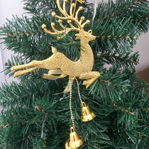 20cm Bell Christmas elk pendant Christmas tree decoration hanging Christmas decorations