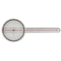 Limb Angle Ruler Large Round Ruler Rehabilitation Equipment Joint Measuring Activity Scale Assessment Scale Plastic Measuring OT Ruler