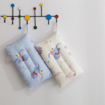 ins washable children full cotton nursery school pillow core baby single pillow student pure cotton male girl with neck and neck