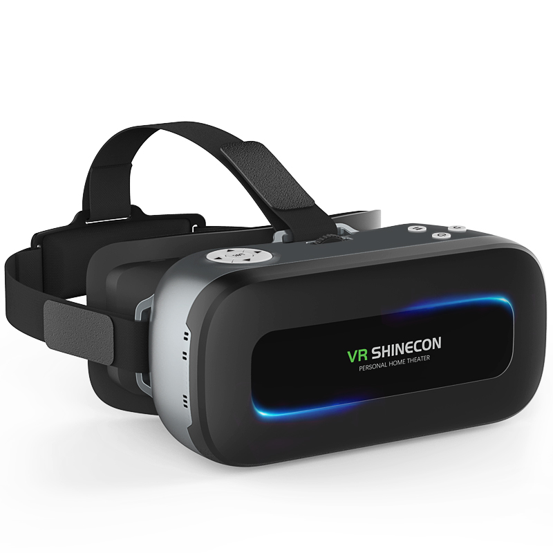 vr虚拟现实3d眼镜一体机头戴式电影院游戏BOX头戴式头盔产品展示图2