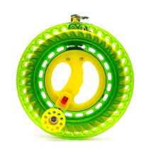 New wind zither wire wheel adult large large shaft bearing wire wheel hand-holding wheel nylon line wind-zither wire shaft green crystal