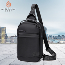 Arctic Hunters Chest Bag Mens Tide Card Men Skew Satchel Single Shoulder Bag Leisure Sports Small Satchel Business Light Extravaganza
