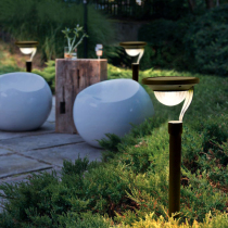 Outdoor plug-in lawn light Ground fixed waterproof landscape spot light Garden courtyard Outdoor garden light