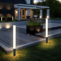 Summer high pole light Garden light Outdoor light Waterproof lawn light Grass light Landscape light Garden villa light Plug-in light