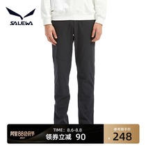 salewa outdoor soft shell assault pants mens and womens spring velvet windproof warm mountaineering sports pants