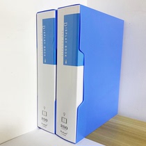 200 page folder transparent information book Multi-page transparent folder File bag Multi-page page-turning paper clip Living page clip Collection bag File bag Collection Book A4 Information Book 200 Page