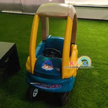 New Kindergarten Childrens Early Education Parent-Child Garden Taxi Walker Twist Car Playground Golden Turtle Scooter