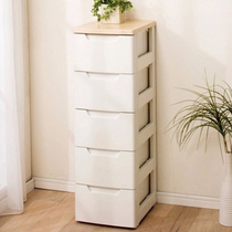 Alice plastic crevice narrow cabinet drawer storage cabinet Childrens baby toy storage finishing cabinet Alice