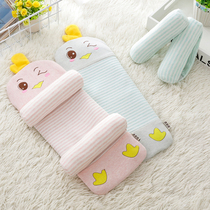 Baby pillow anti-deflection head styling pillow newborn newborn 0-1 year old baby 3D washed 3-6 years old baby child child