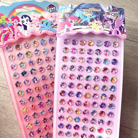 Sticker Girls and Children's Cartoon Crystal Diamond Gem 3D Three-dimensional Sticker Elsa Pony Girls Earring Sticker
Sticker Girls and Children's Cartoon Crystal Diamond Gem 3D Three-dimensional Sticker Elsa Pony Girls Earring Sticker
