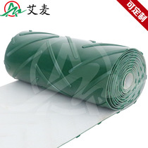 Ai Mai industrial belt assembly line accessories Green light ring eight-character transmission PVC herringbone pattern conveyor belt