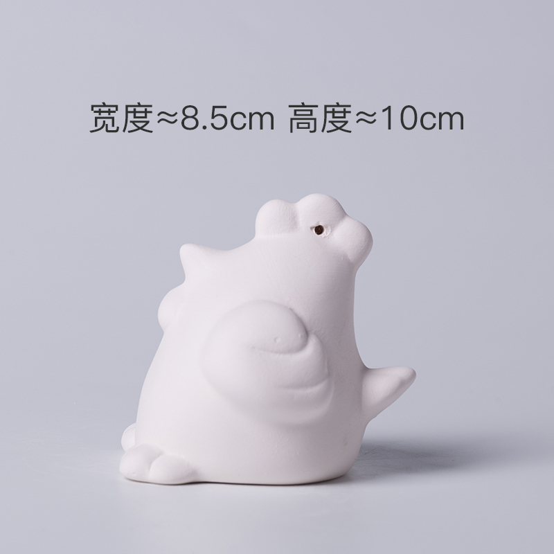 Element billet chicken fengling pottery bar would ceramic material Element grey coloured drawing or pattern